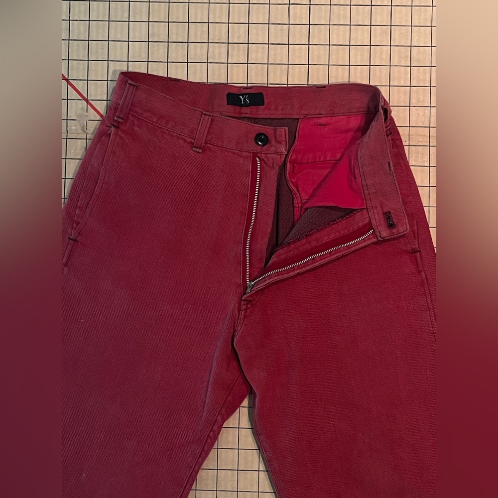 Y’s By Yohji Yamamoto Denim Pants